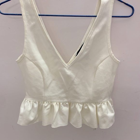 New Look Tops - Peplum crop top